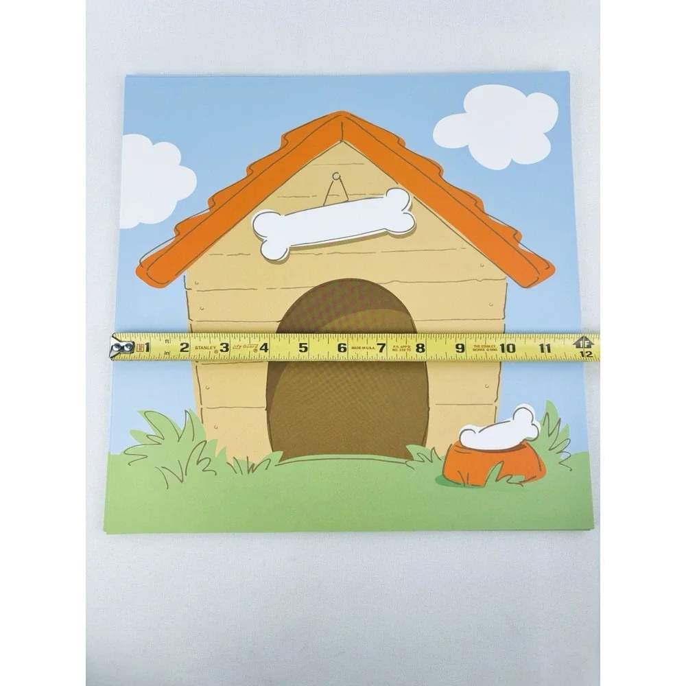Sandy Lion Scrapbooking Paper - Dog House 2004‎ Vintage 32 12x12 Sheets - Craft